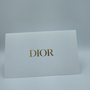 Dior Boutique Envelope Card | Gold Logo | Luxury Gift Packaging
